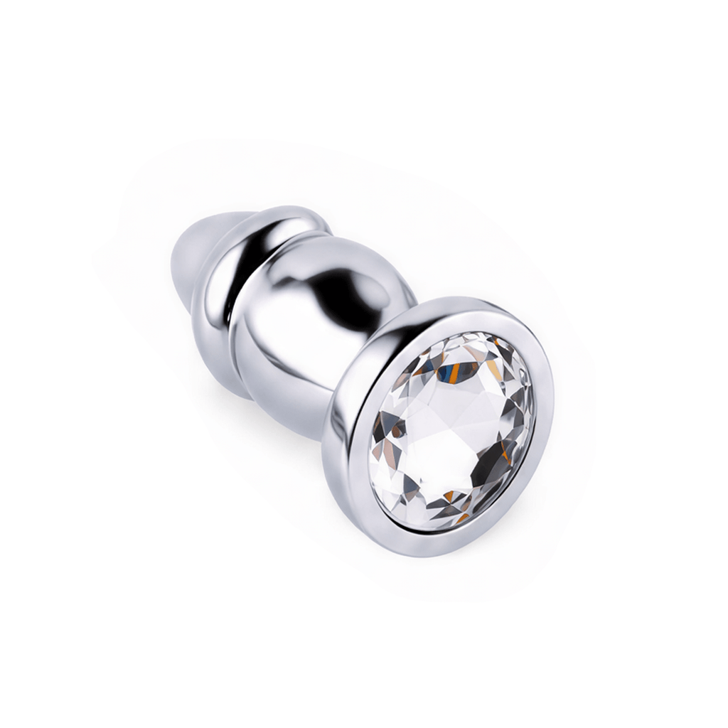 3Pcs Realistic Phallus Metal Anal Plug Set Smooth Stainless Steel Phallic Butt Plugs - Tarisss Sex Toy Store