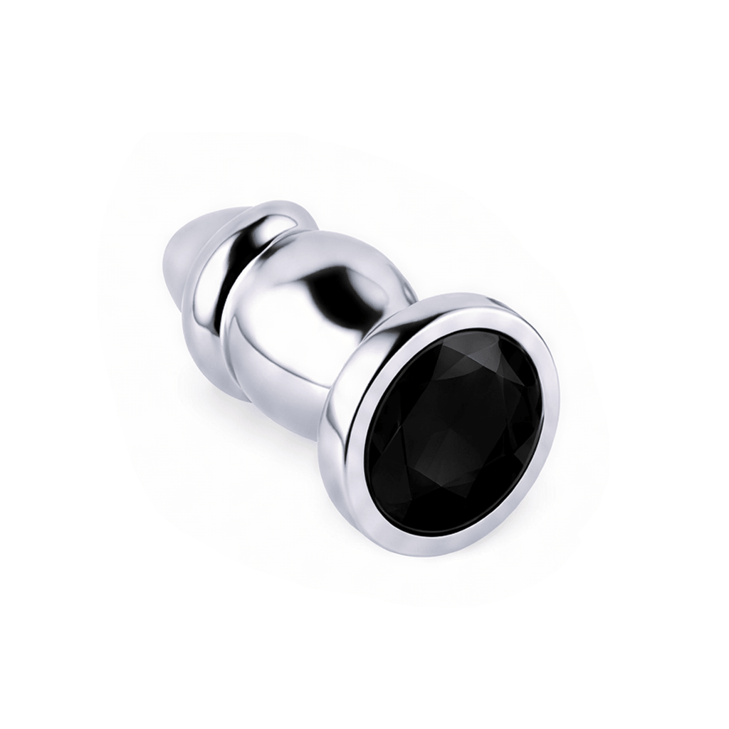 3Pcs Realistic Phallus Metal Anal Plug Set Smooth Stainless Steel Phallic Butt Plugs - Tarisss Sex Toy Store