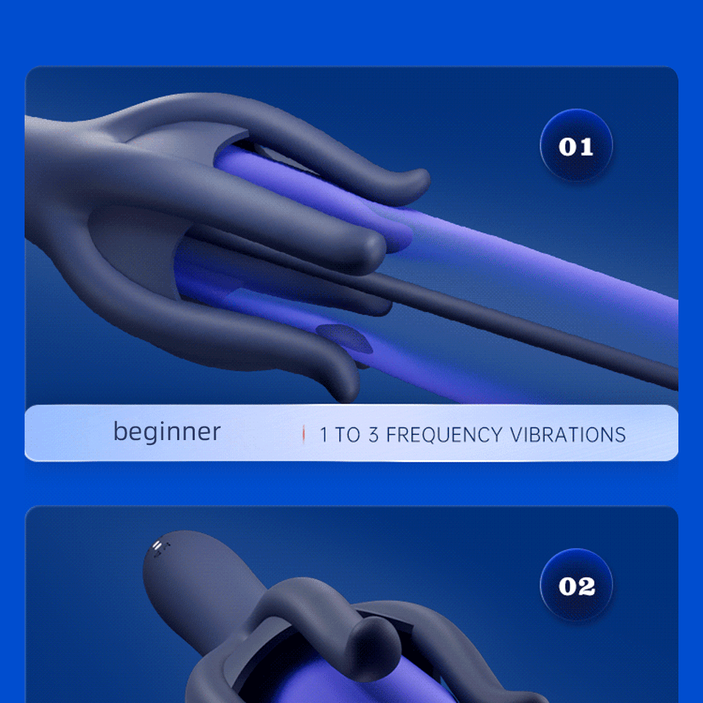 Finger Penis Massage Urethral Sounding - Extreme Restraint Sex Toys for Men | Domlust
