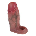 4 Inch Hollow Realistic Enlarged Male Penis Sleeve with Ring - Tarisss Sex Toy Store