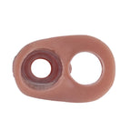 4 Inch Hollow Realistic Enlarged Male Penis Sleeve with Ring - Tarisss Sex Toy Store