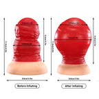 4.5 Inch Inflatable Anal Plug with Suction Cup