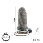 Chainmail Chastity Cage — Medieval Fantasy Armor for Your Most Private Battles