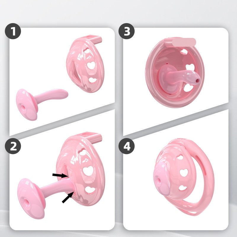 Butterfly Guardian Chastity Cage – Elegant Design, Comfortable Control & Customizable Wear