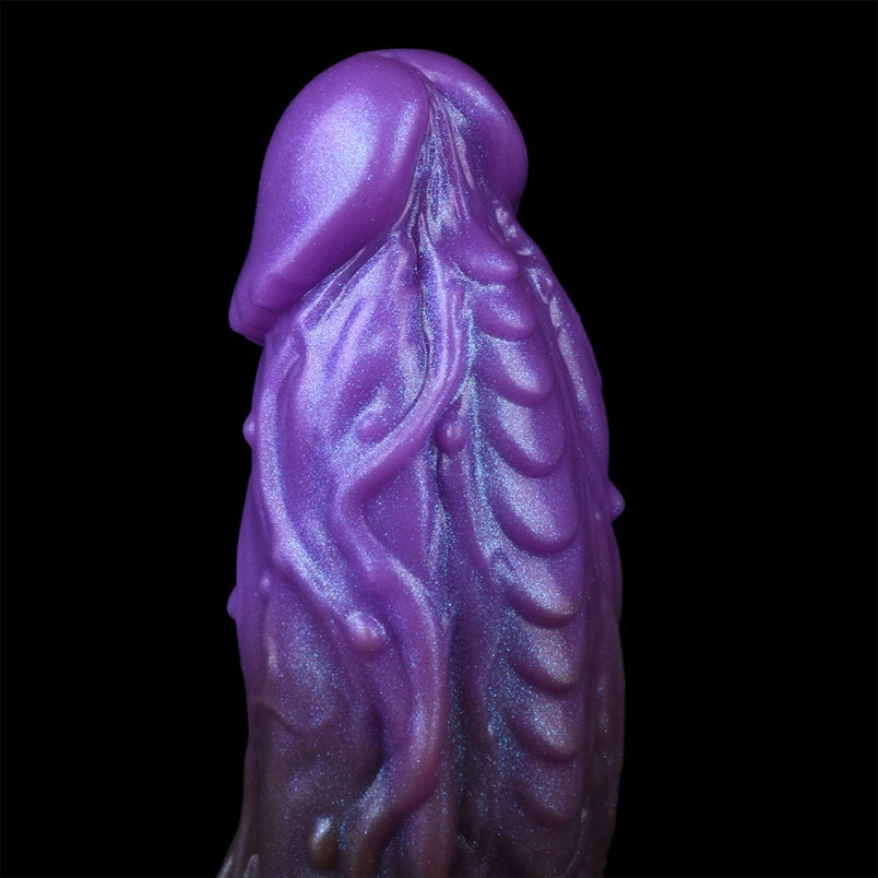 Purple Silicone Penis Extender – Bionic Experience for Ultimate Endurance and Length