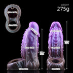 Purple Silicone Penis Extender – Bionic Experience for Ultimate Endurance and Length