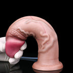 Squirting Dildo | Dual-Layer Liquid Silicone Realistic Fake Cum Strap-On & G-Spot Toy by Domlust