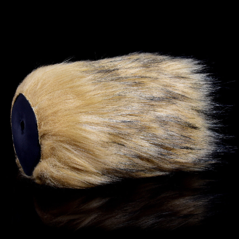 Domlust Furry Cat Pocket Pussy – Platinum Silicone Fantasy Animal Vaginal Masturbator Feline Fetish Sex Toy for Men