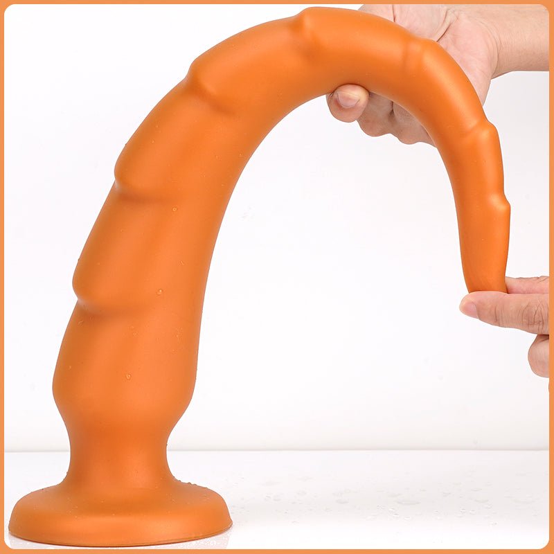 45cm Extra Long Tapered Anal Plug with Suction Cup - Tarisss Sex Toy Store