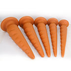 45cm Extra Long Tapered Anal Plug with Suction Cup - Tarisss Sex Toy Store