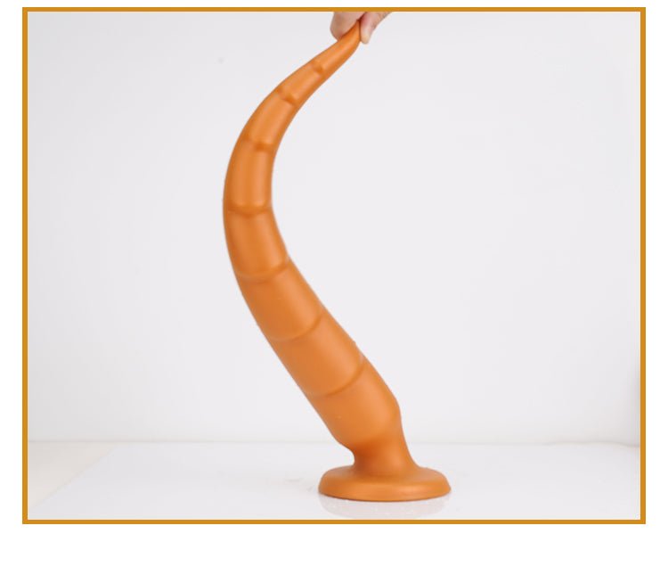 45cm Extra Long Tapered Anal Plug with Suction Cup - Tarisss Sex Toy Store