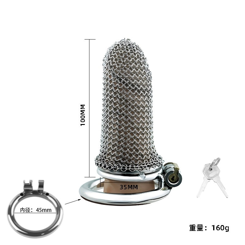 Chainmail Chastity Cage — Medieval Fantasy Armor for Your Most Private Battles