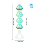 Four Hearts Crystal Butt Plug — Sparkling Anal Jewelry Plug in 3 Colors | Adult Sex Toy