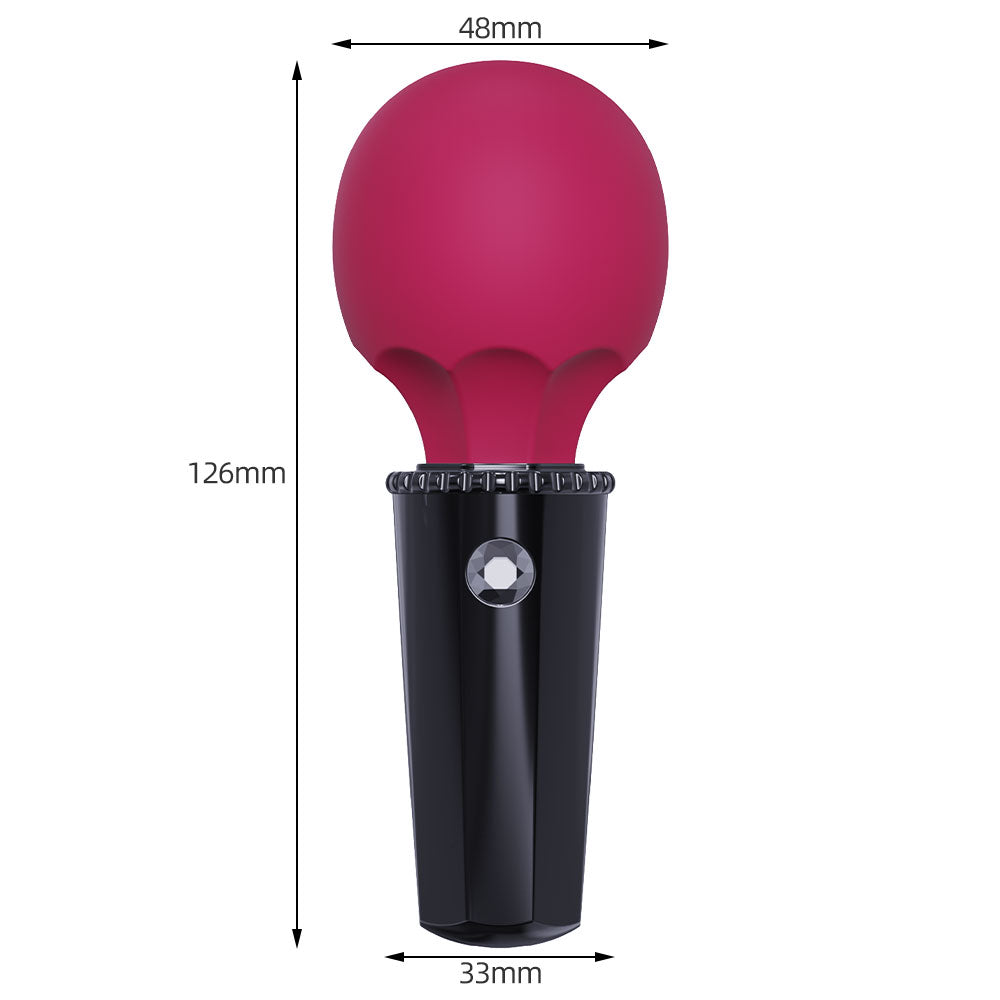 Mini AV Wand Vibrator - Domlust Portable Female Sex Toys Christmas Gifts