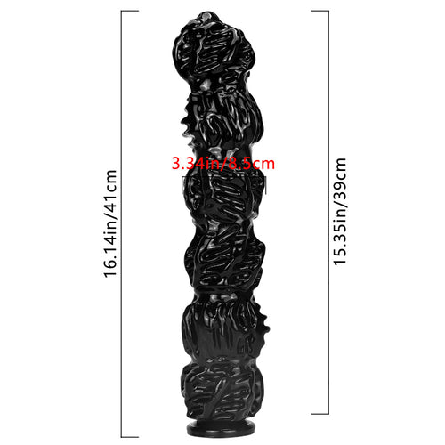 Big Giant Walnut Butt Plug - 16 inch Exotic Anal Dildo Female Male Sex Toys
