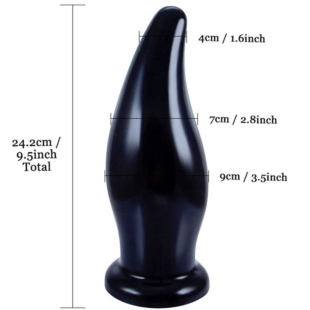 Big Butt Plug Anal Dildo - Soft Silicone Anal Dilator Sex Toys for Men Women