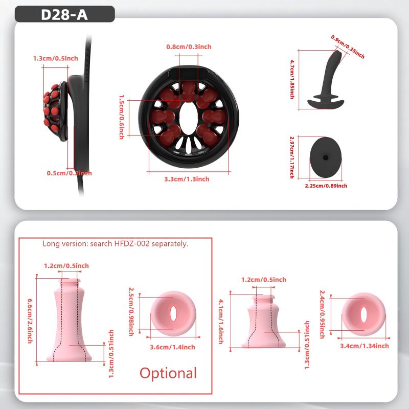Silicone Chastity Thong Set with Vibrating Plug & Soft Spike Cage-GSD Series