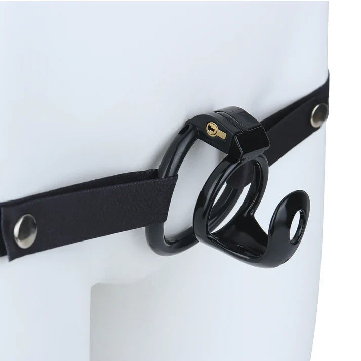 Semi-Open Male Chastity Cage – ABS Resin