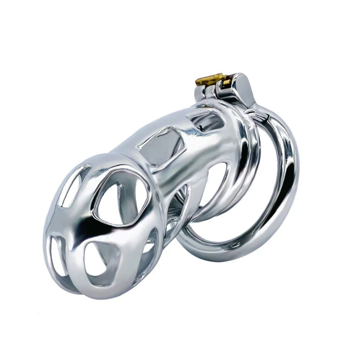 Cobra Metal Chastity Cage– Sleek, Durable & Secure LKM-023