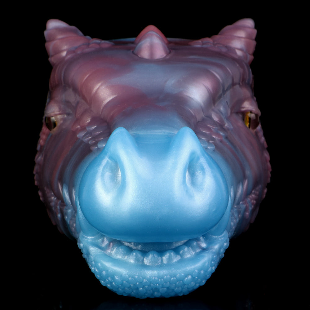 Fantasy Dragon 2-in-1 Pocket Pussy – Oral & Vaginal Silicone Masturbator | Domlust Beast Sex