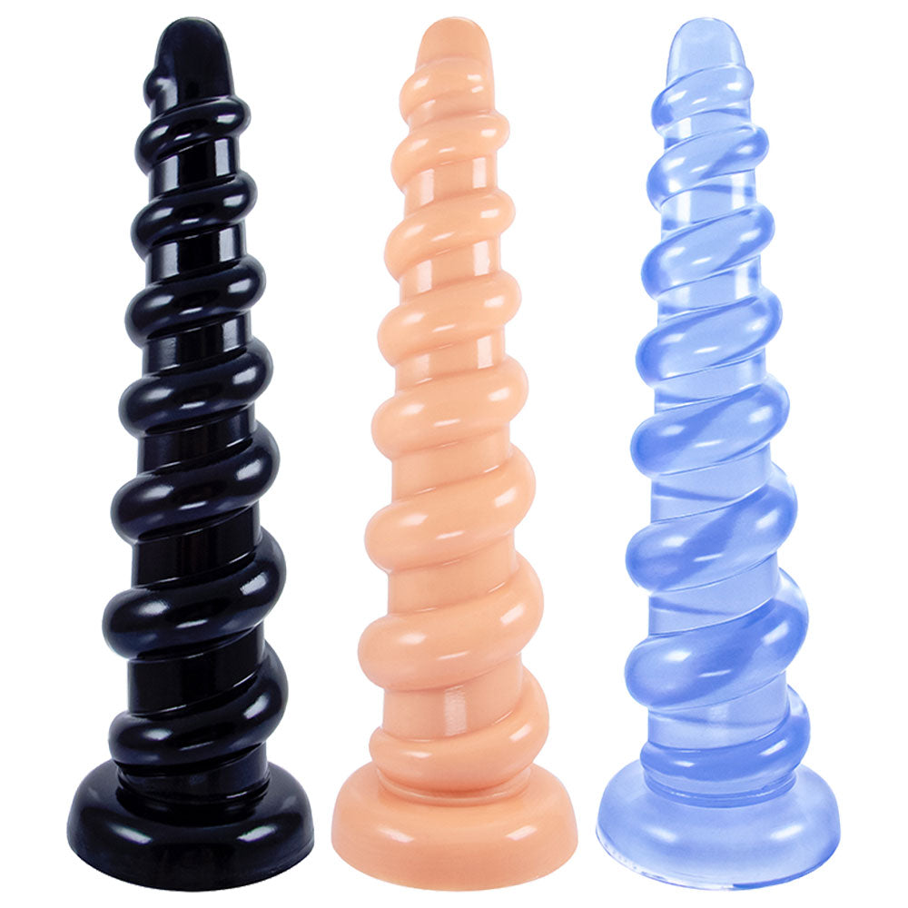 11 inch Large Anal Dildo Butt Plug - Graduated Beads Anal Plug Huge Dildos for Women