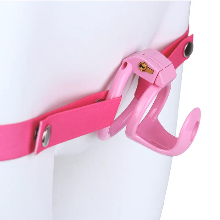 Semi-Open Male Chastity Cage – ABS Resin