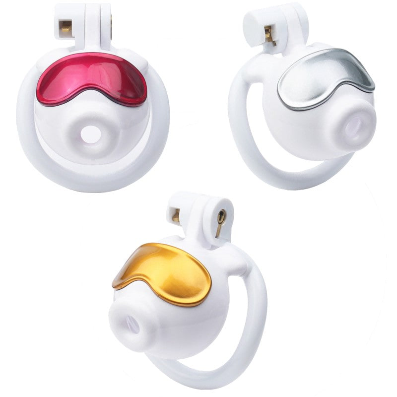 Octopus Goggle Chastity Cage 🐙  – Compact Male Chastity Device with Key