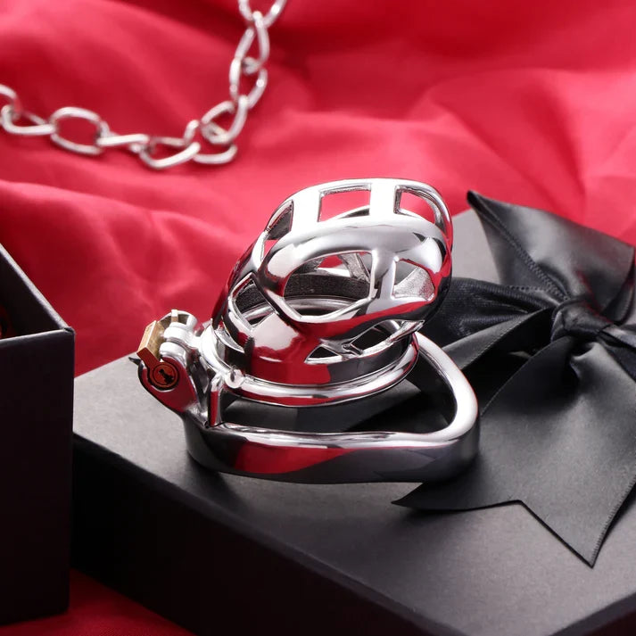 Cobra Metal Chastity Cage– Sleek, Durable & Secure LKM-023