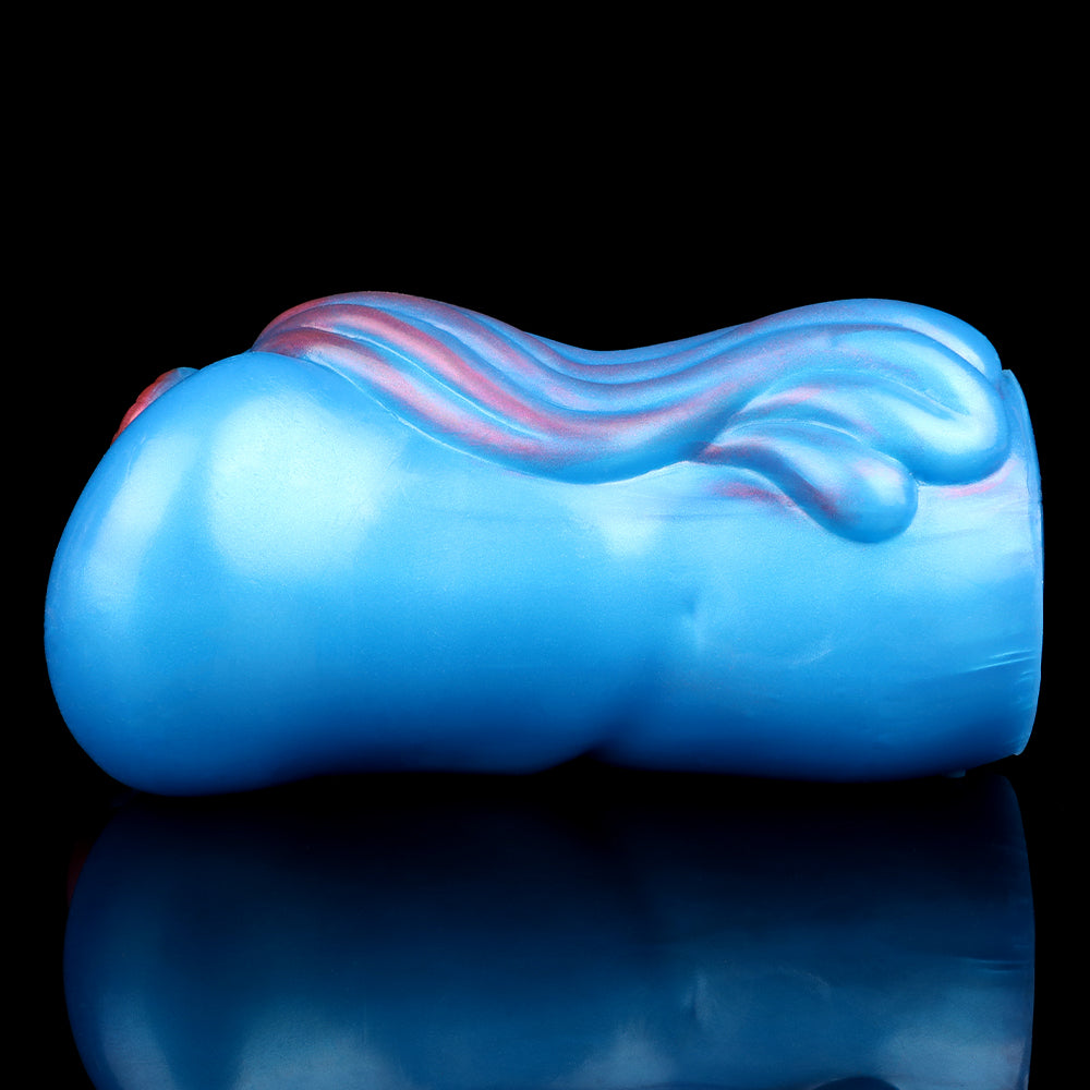 Horse Pussy Vibrating Masturbator — Dual-Entry Animal Pocket Pussy with Bullet Vibrator by Domlust