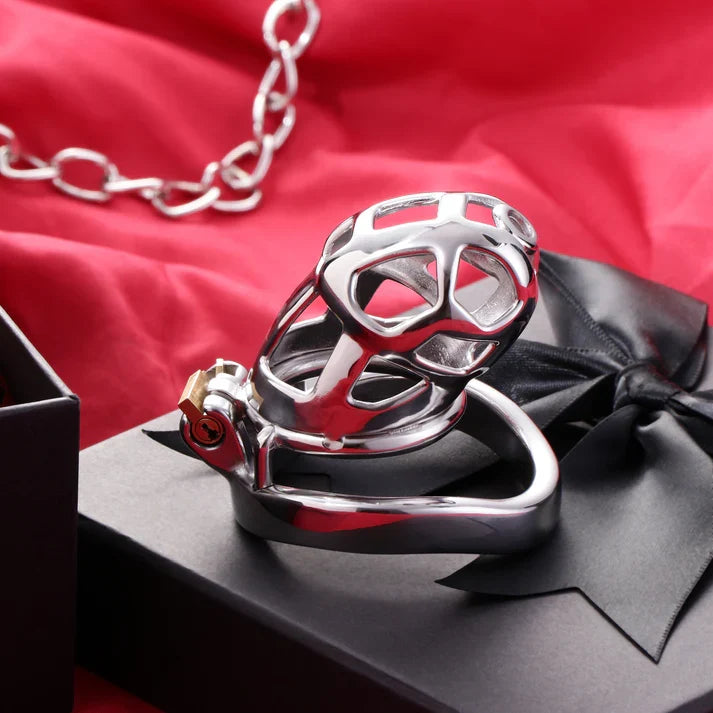 Cobra Metal Chastity Cage– Sleek, Durable & Secure LKM-023