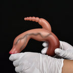 Fantasy Vibrating Dildo Anal Beads Clit Stimulator - Silicone Realistic Vibrator Sex Toys for Women