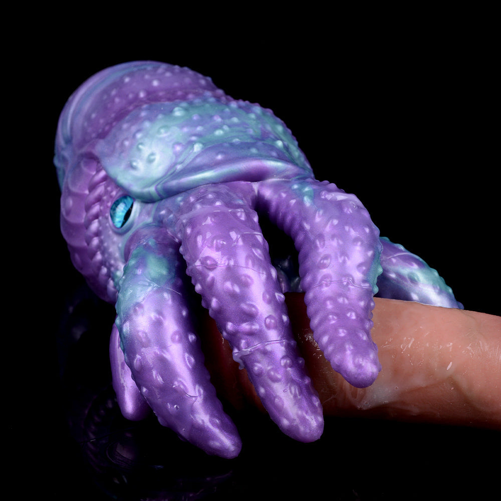 Nautilus Tentacle Pocket Pussy – 3-in-1 Silicone Masturbator with Anal Plug & Tentacle Dildo | Domlust