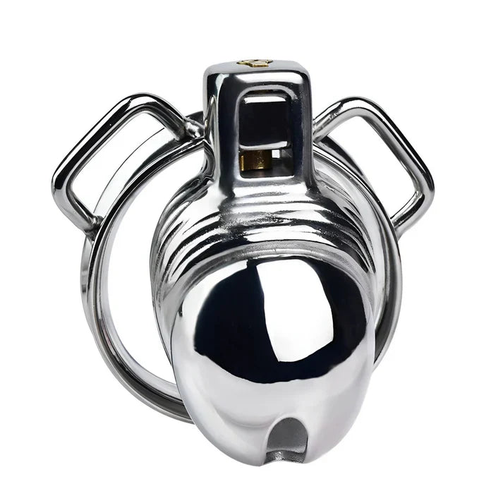 Metal Penis Shaped Chastity Cage LKM-065