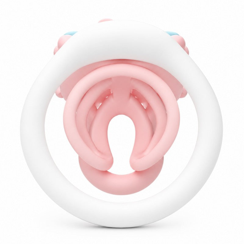 Pastel Bow Cage – 3D Printed Kawaii Aesthetic Wearable Design