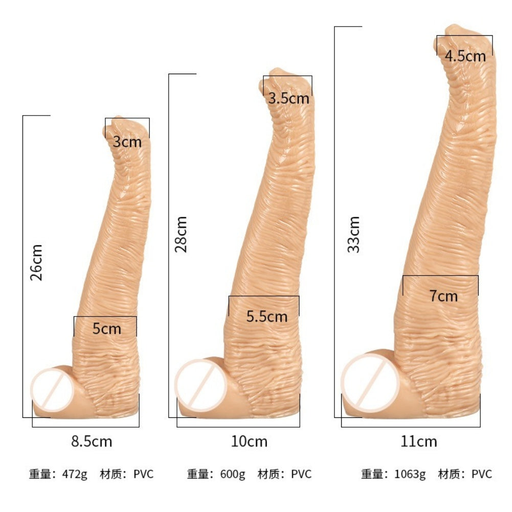Fantasy Brachiosaurus Anal Drake Dick – Ribbed Texture for Orgasmic Female Masturbation
