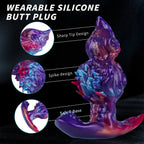 5 Inch Alien Tentacle Wearable Silicone Butt Plug - Tarisss Sex Toy Store
