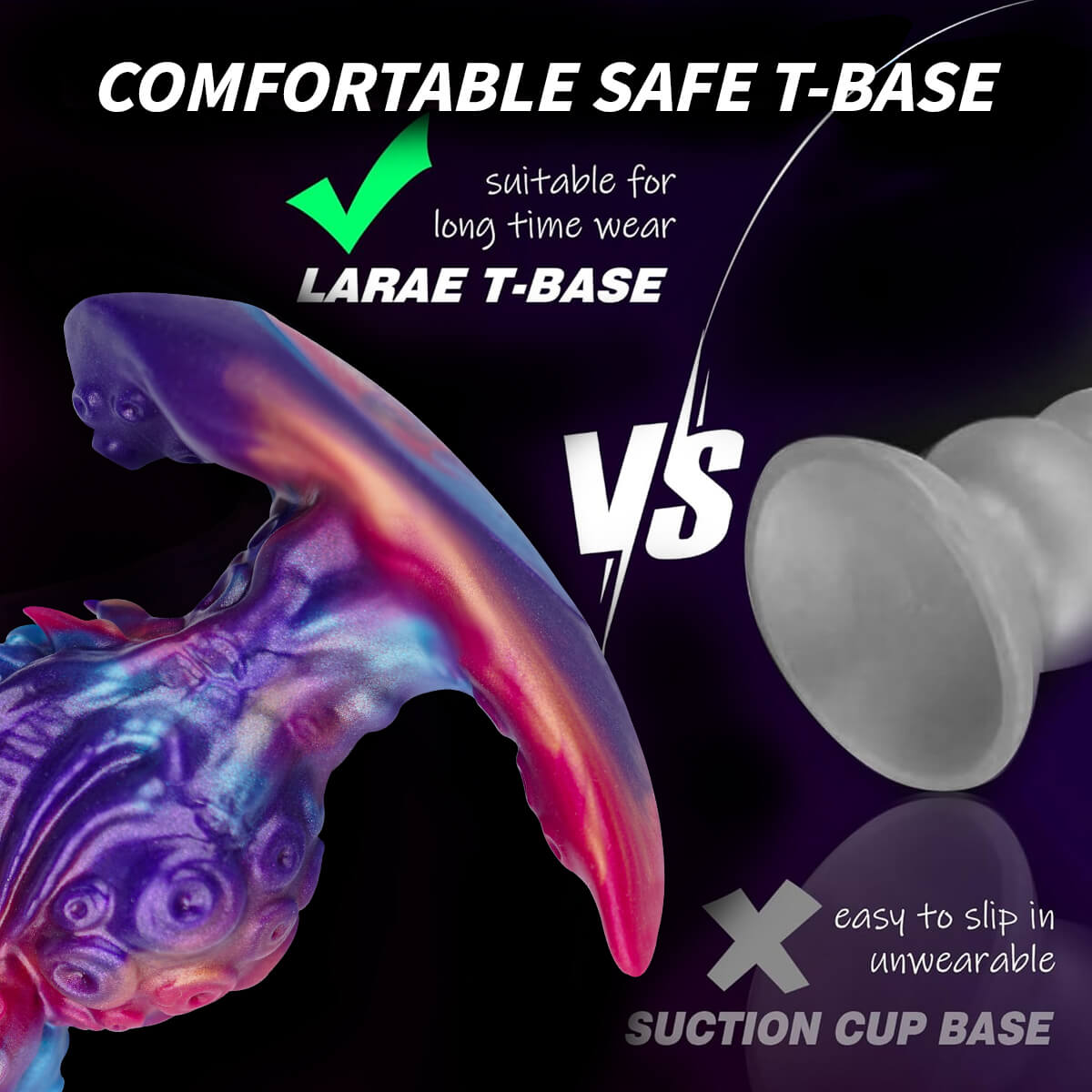 5 Inch Alien Tentacle Wearable Silicone Butt Plug - Tarisss Sex Toy Store