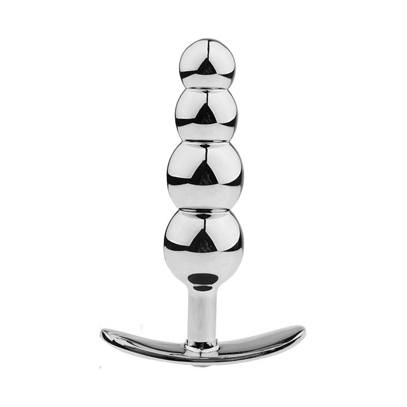 5 Inch Metal Butt Plug with Anchor Base - Tarisss Sex Toy Store