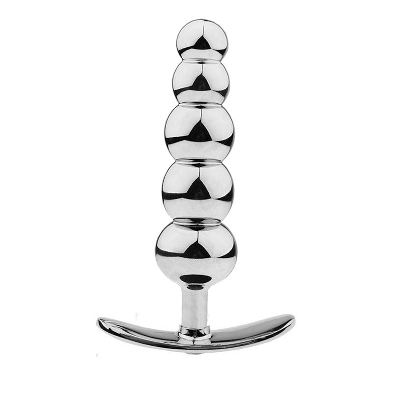 5 Inch Metal Butt Plug with Anchor Base - Tarisss Sex Toy Store