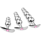 5 Inch Metal Butt Plug with Anchor Base - Tarisss Sex Toy Store