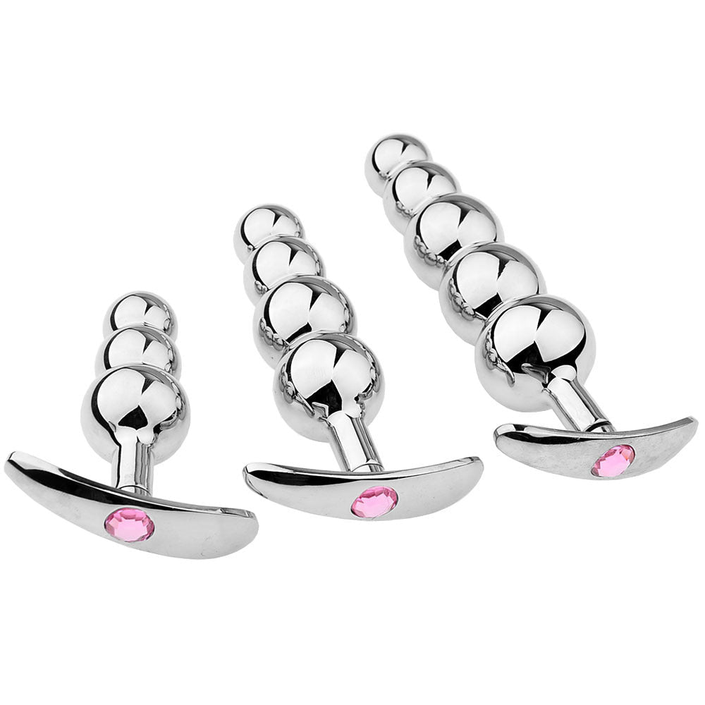 5 Inch Metal Butt Plug with Anchor Base - Tarisss Sex Toy Store