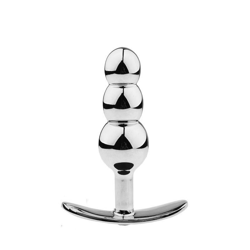 5 Inch Metal Butt Plug with Anchor Base - Tarisss Sex Toy Store