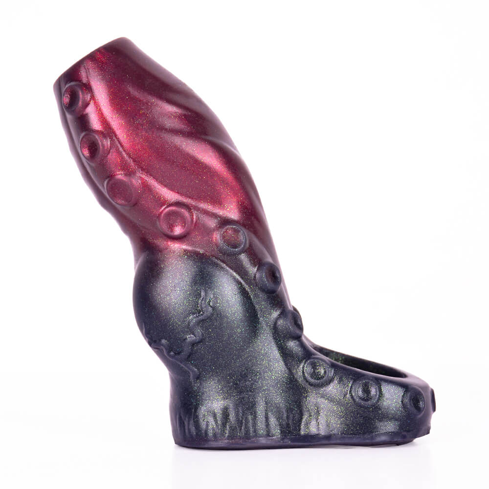 Aqua - 4-5 Inch Penis Sleeve - Hollow Cock Sleeve