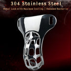 Hollow Stainless Steel Strap-on G-string – Male Bettie Bondage Metal BDSM Toys
