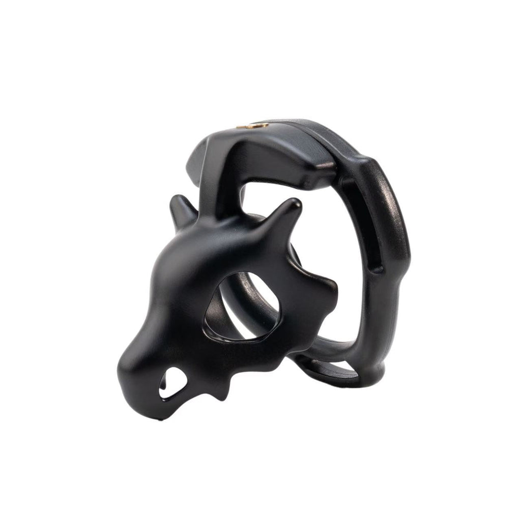 Dinosaur Fossil Skull Chastity Cage – Biomechanical Resin Design 🦴