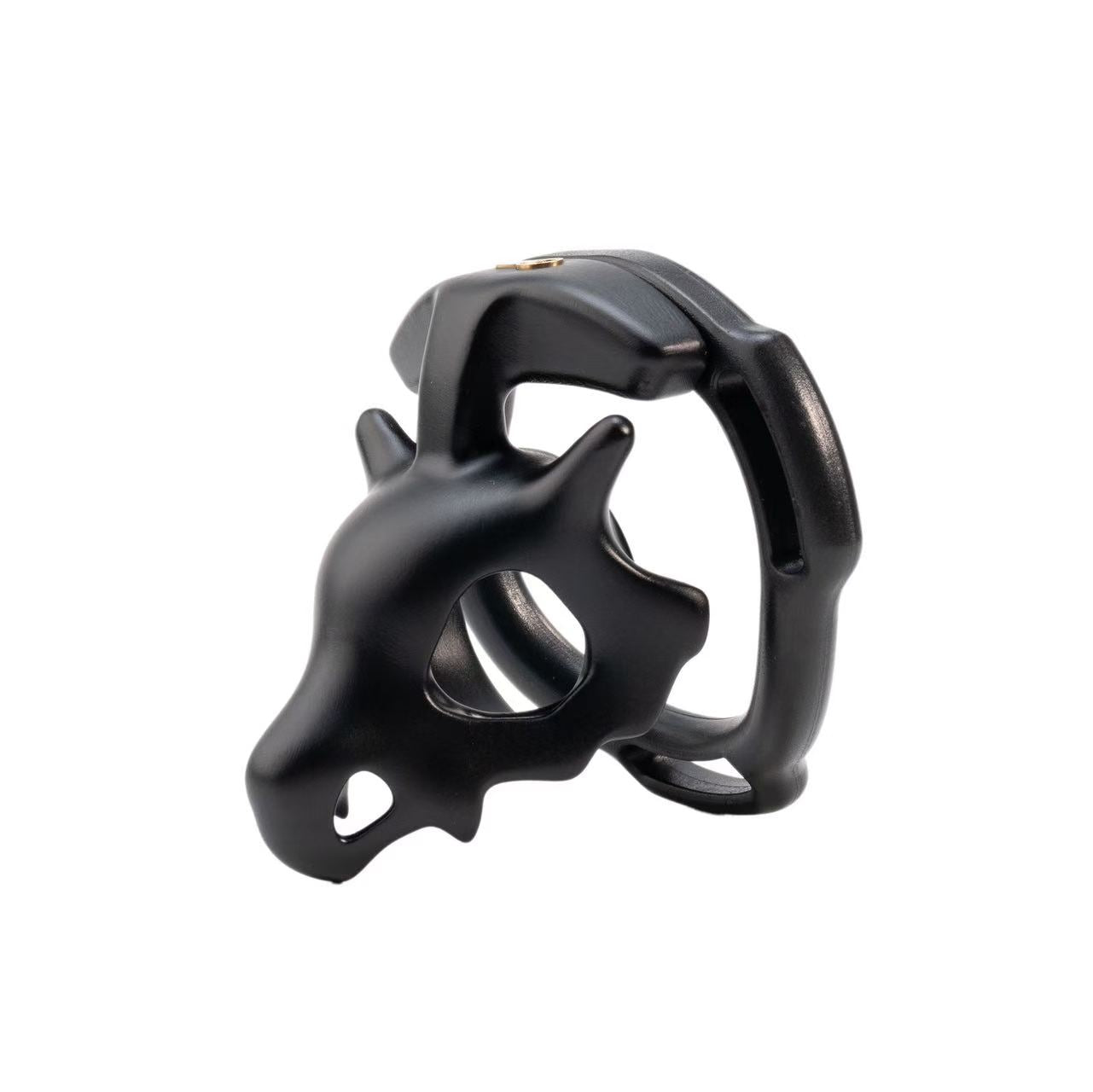 Dinosaur Fossil Skull Chastity Cage – Biomechanical Resin Design 🦴