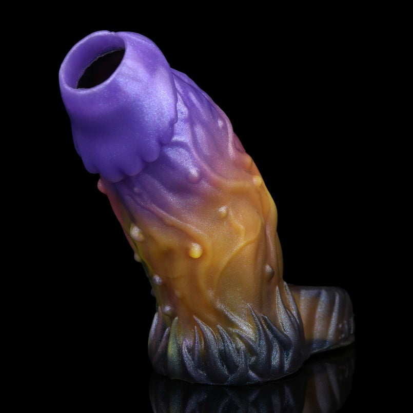 Fantasy Dragon-Claw Penis Sleeve sheath – Spiked Silicone Sex Toys for Male Penetration