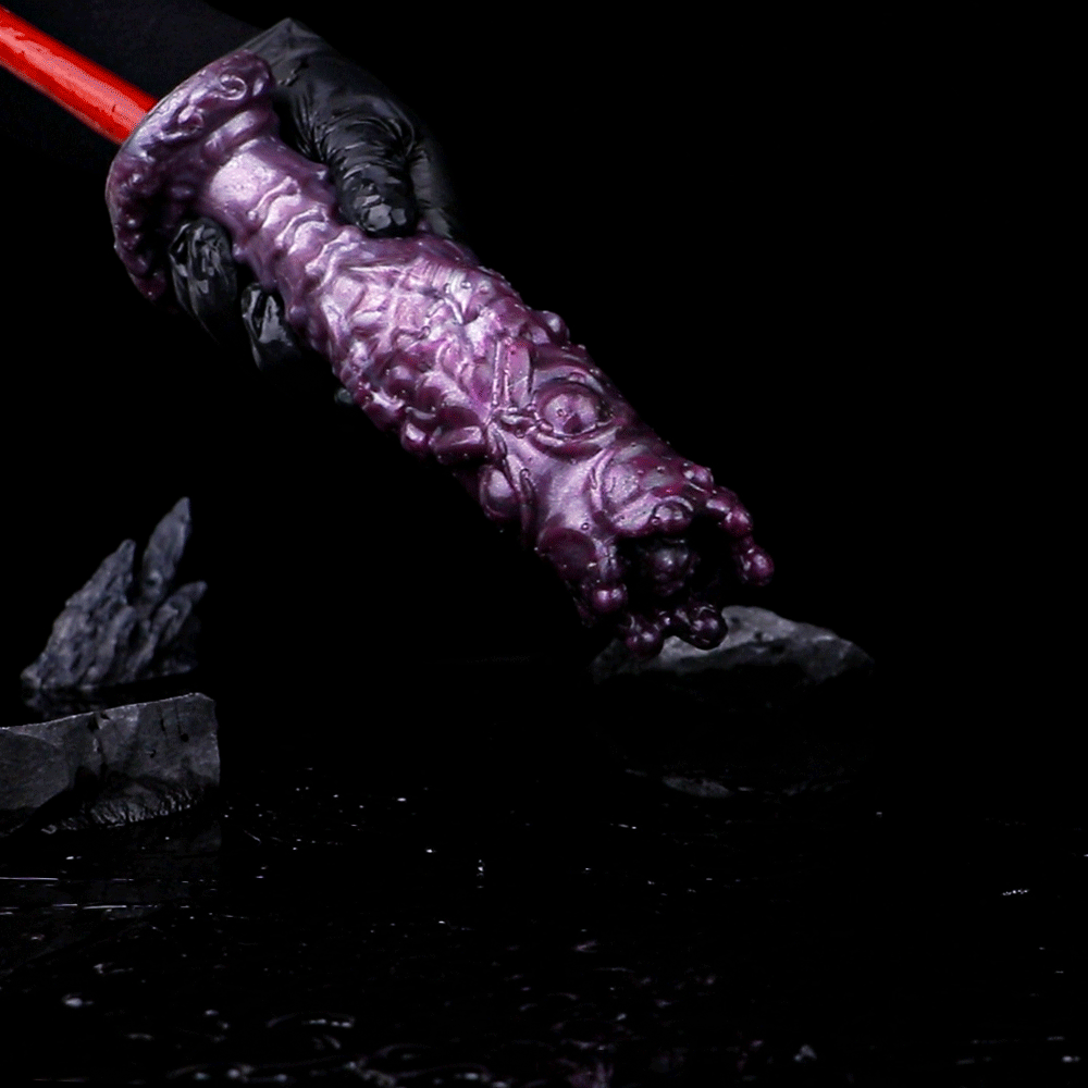 Fantasy Ovipositor Dildo – Monster Creature Cock with Silicone Eggs | Fetish Sex Toy for Women