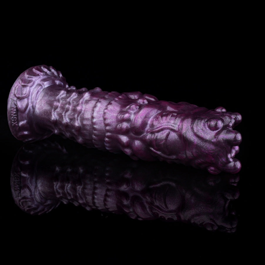 Fantasy Ovipositor Dildo – Monster Creature Cock with Silicone Eggs | Fetish Sex Toy for Women