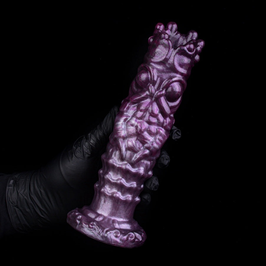 Fantasy Ovipositor Dildo – Monster Creature Cock with Silicone Eggs | Fetish Sex Toy for Women